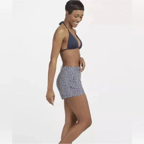 Spanx Sunshine Shorts 6 Navy Pantited Dot Women’s XL NWT - Picture 8 of 11